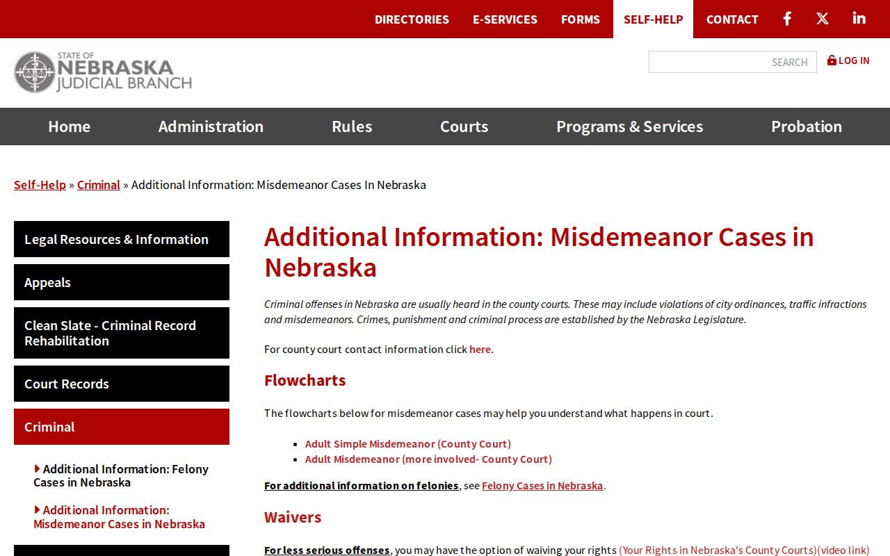 Frontier County failure to appear and payment trigger guidance