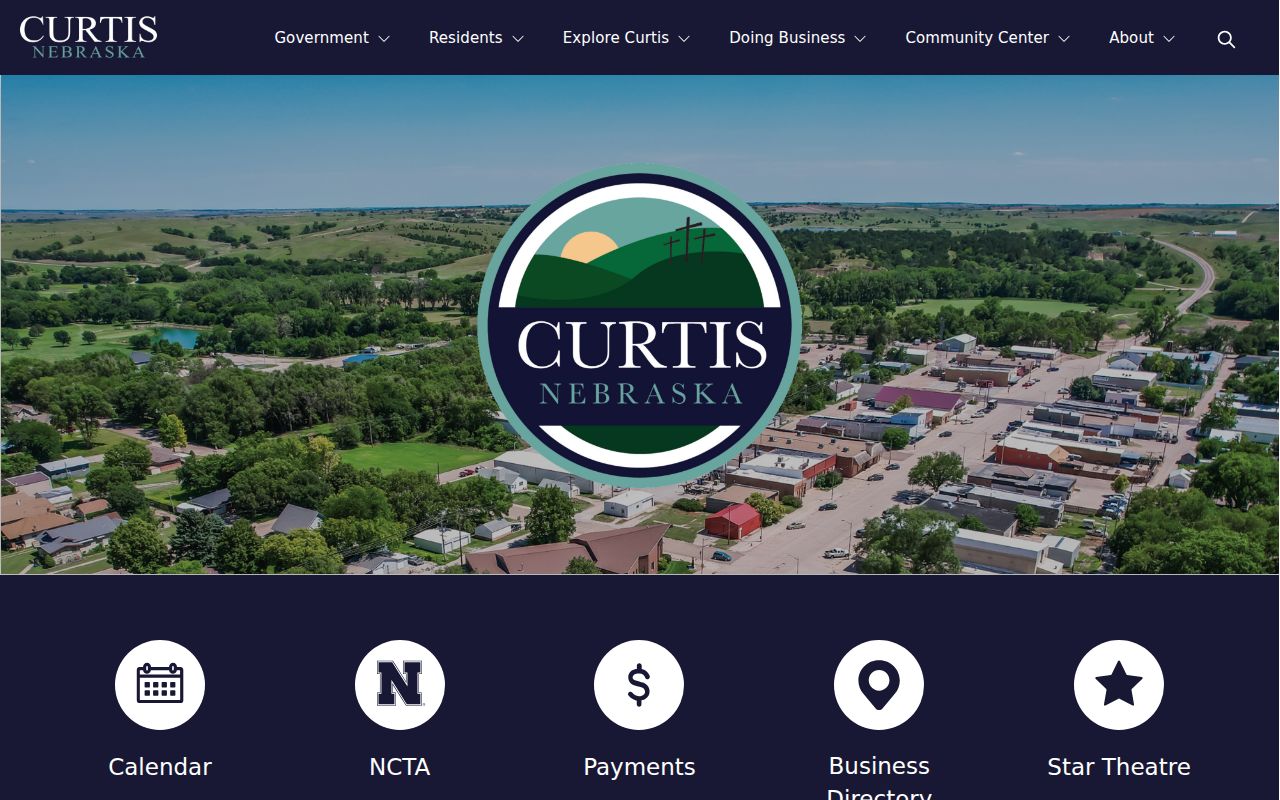 Curtis official city source for Frontier County warrant records routing